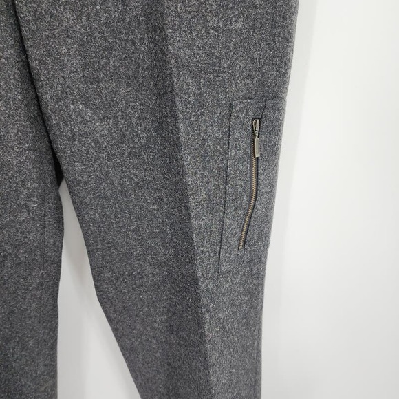 Eddie Bauer Gray Wool Mercer Fit Trouser Pleated Pants Size 14 - Picture 11 of 11